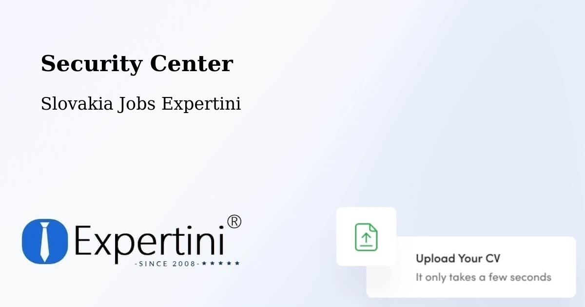 Security & Compliance – Tlmače - Slovakia Jobs Expertini