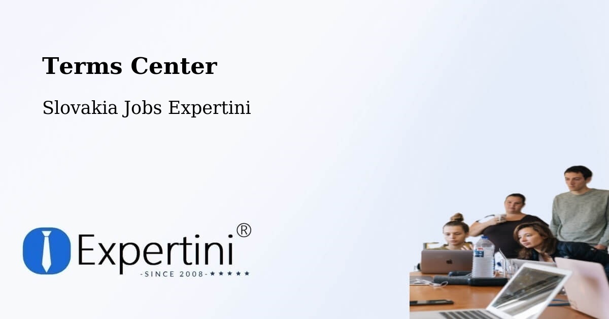 Terms of Service – Tlmače - Slovakia Jobs Expertini
